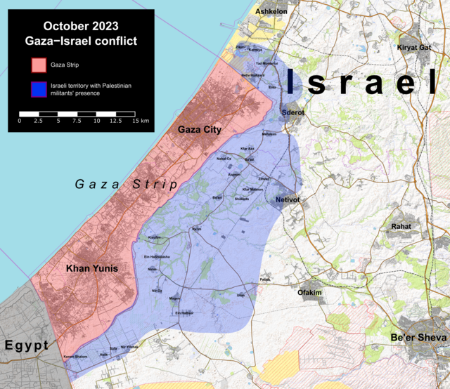 October 2023 Gaza−Israel conflict - Wikipedia