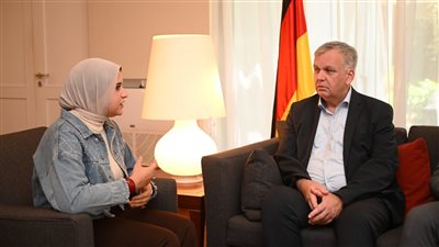 «À la porte de l’Ambassadeur»|1: L’ambassadeur d’Allemagne confie: «Je suis devenu un peu égyptien… La molokhia est mon plat préféré et Omar Marmoush est mon joueur favori»