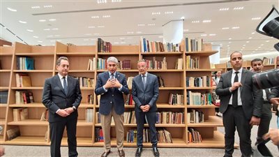 Au Grand Musée égyptien, une bibliothèque pour faire de l'égyptologie un savoir en partage