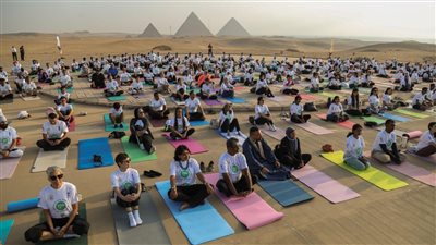 L’Inde célèbre la 12e Journée internationale du Yoga 2026 aux pyramides emblématiques de Gizeh en Égypte